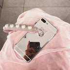 Luxury Fashionable Durable Silver Mirror Back iPhone Case 6s, 6s Plus, 7, 7Plus