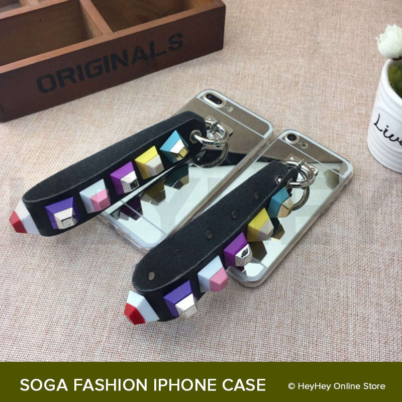 Luxury Fashionable Slim Durable Gold Mirror Back iPhone Case 6s, 6s Plus, 7, 7Plus