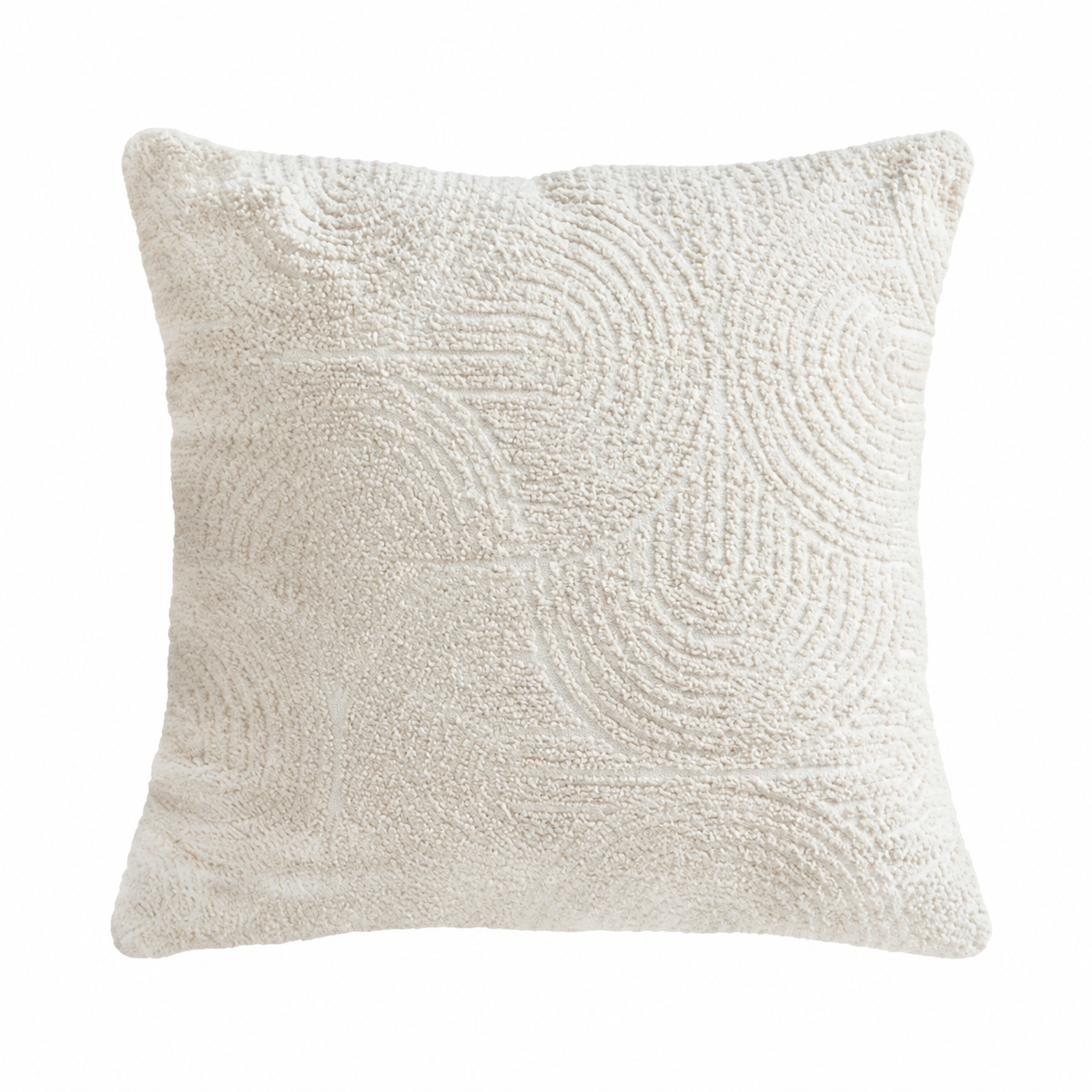 SOGA 45cm Gray Geometric Plush Pillowcase