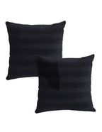 SOGA 2X  45cm Abstract Brown/Orange Velvet Polyester Throw Pillow Cover
