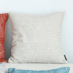 SOGA 45cm Gray Geometric Plush Pillowcase