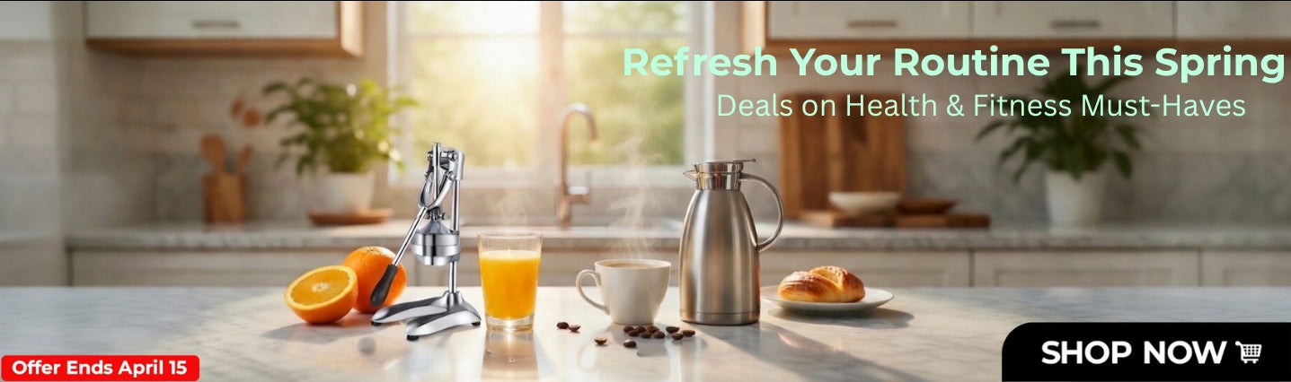 Spring Into Wellness - Health & Fitness Essentials Sale